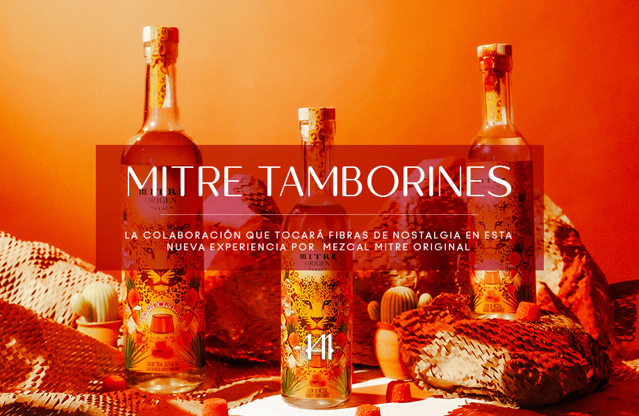 Mezcal Mitre Origen Tamborines