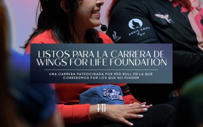 Listos para la carrera de Wings for Life Foundation